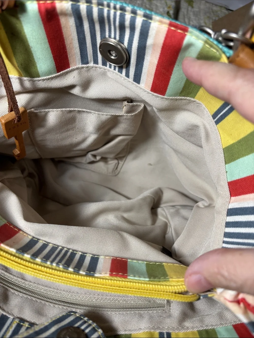 Fossil women tote